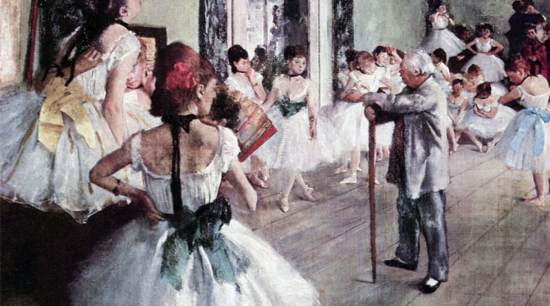 Degas La classe di ballo 1873-1875