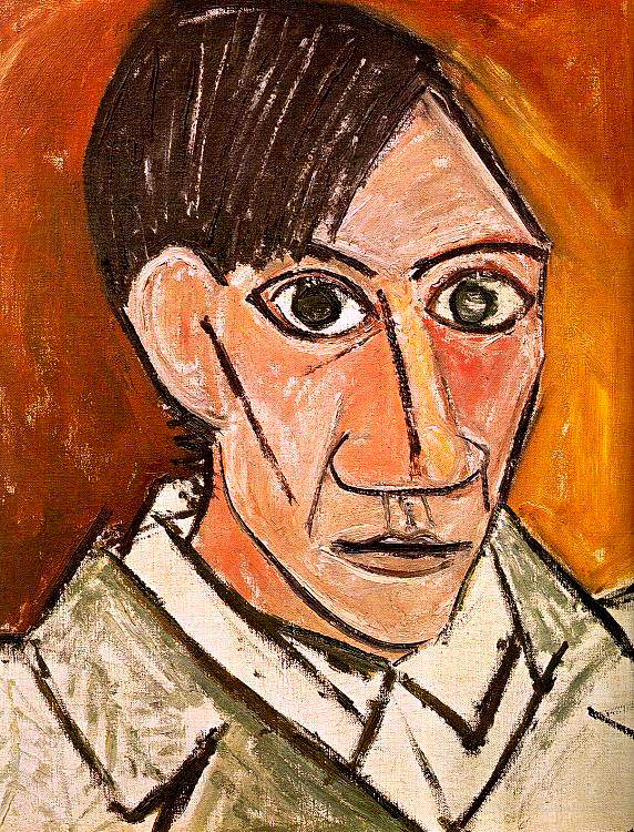 Pablo Picasso Autoritratto 1907
