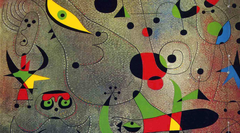 Risveglio all'alba, Costellazioni, Joan Miro, 1941
