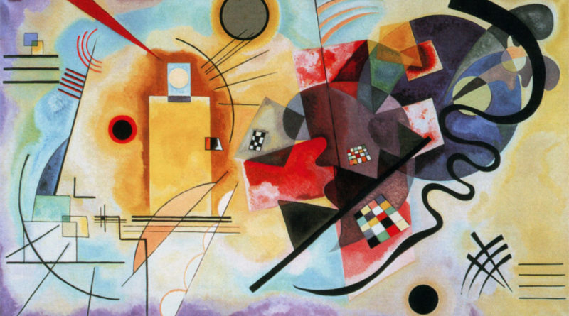 Kandinsky: Giallo, rosso e blu (1925)