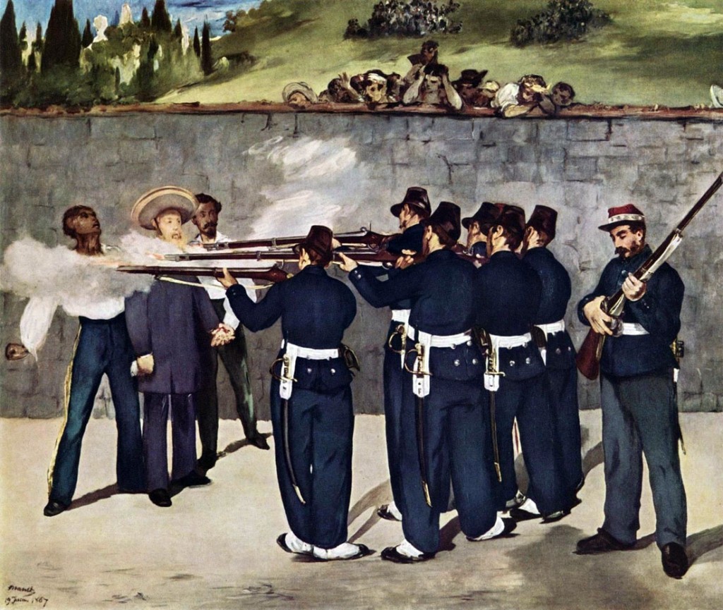 Esecuzione dell'Imperatore Massimiliano I del Messico
