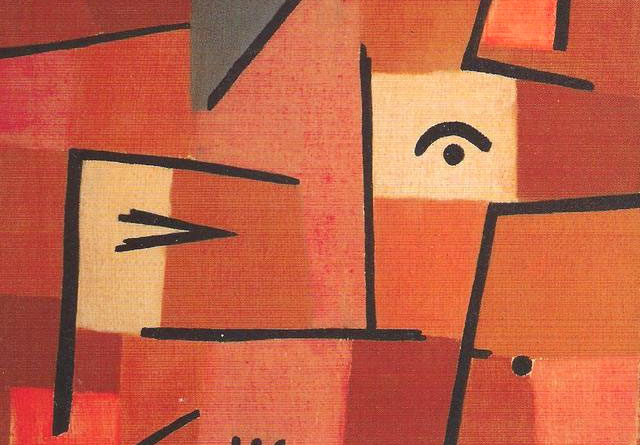 Sguardo dal rosso (Paul Klee)