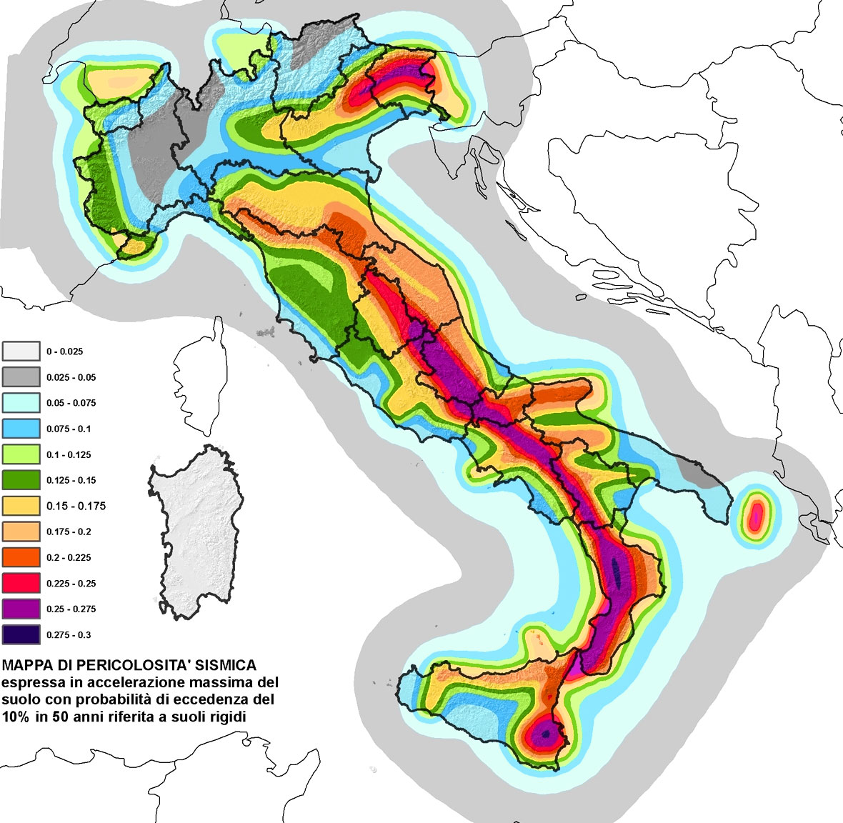 Italia rischio sismico