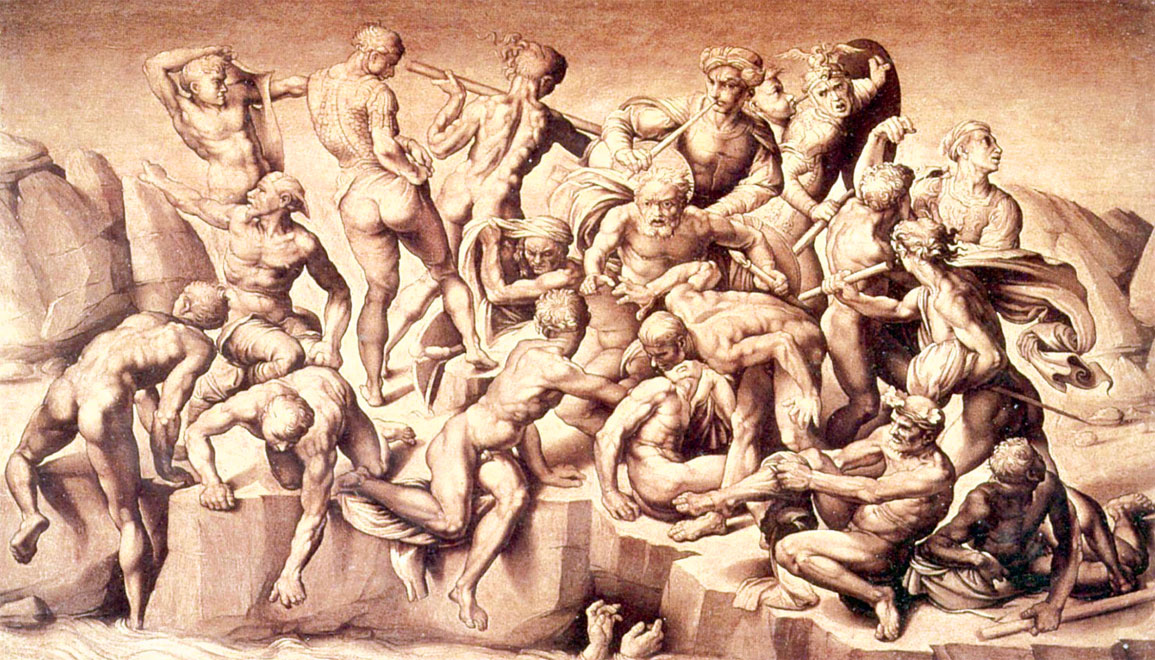 Battaglia di Cascina - Michelangelo