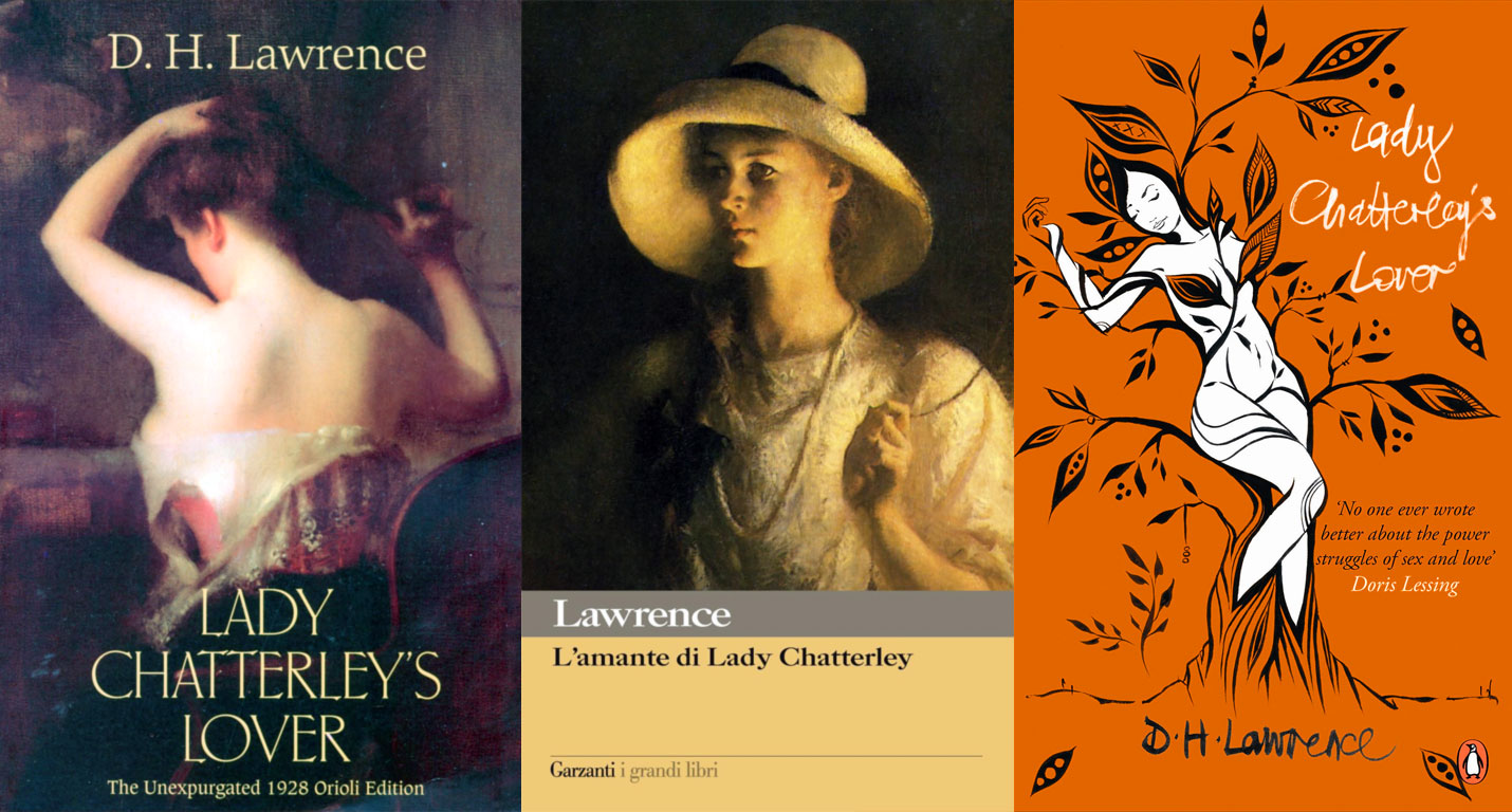 Copertina libro amante di Lady Chatterley