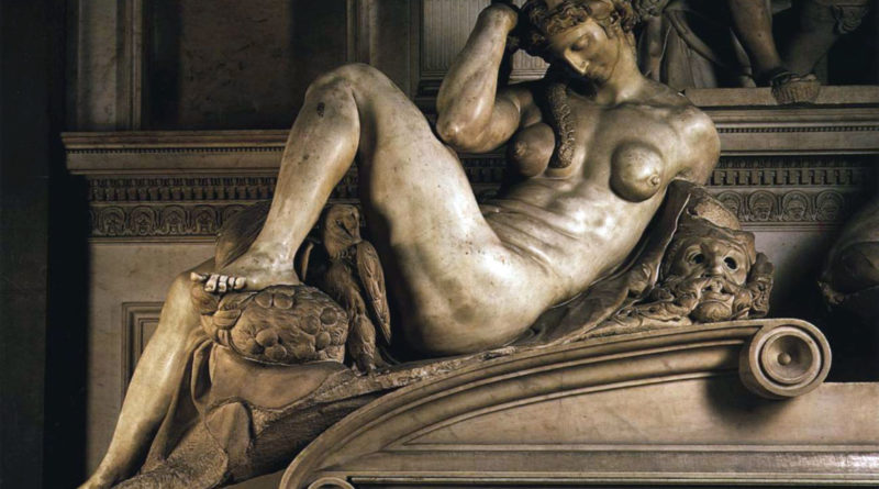 Sagrestia nuova - scultura di Michelangelo