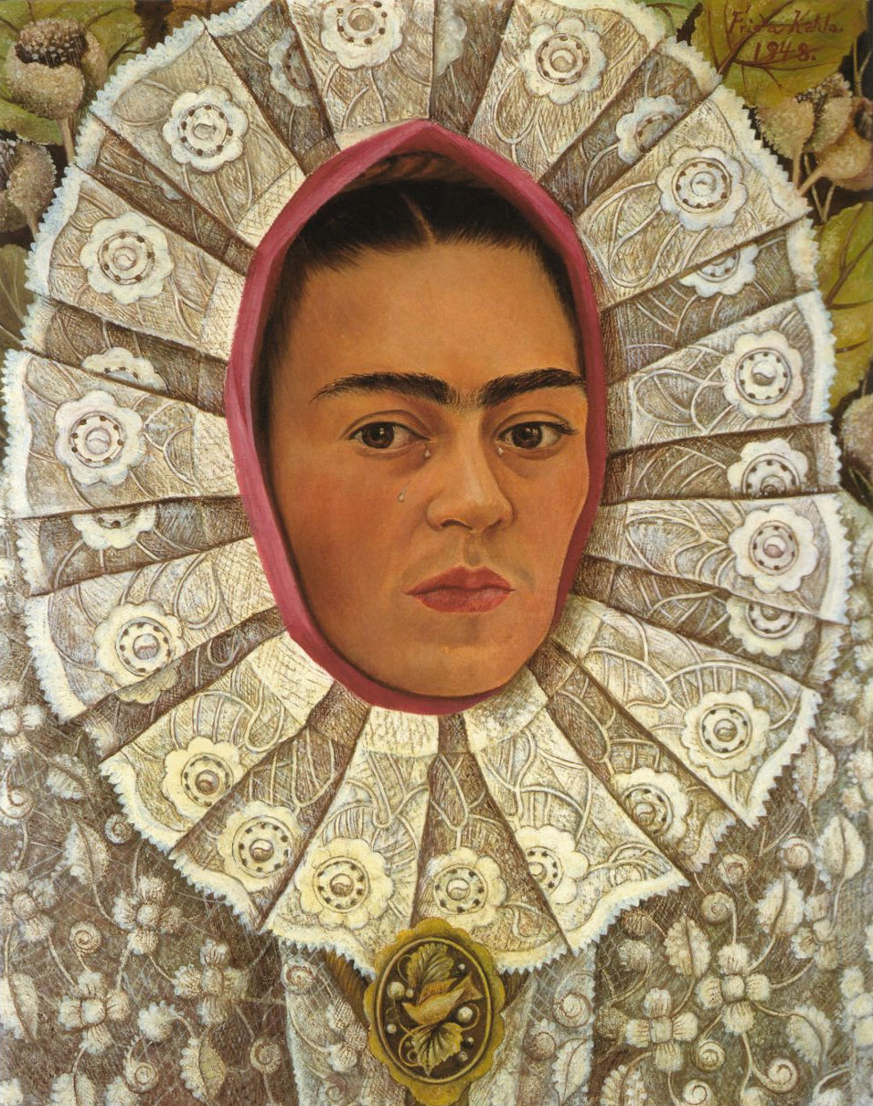 Autoritratto di Frida Kahlo del 1948