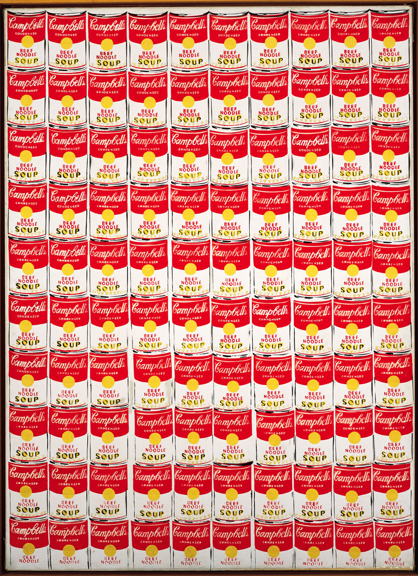 Andy Warhol: "100 cans" (1962) 
