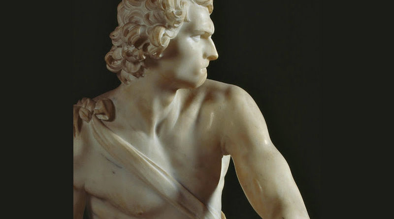 David - scultura Bernini - dettaglio