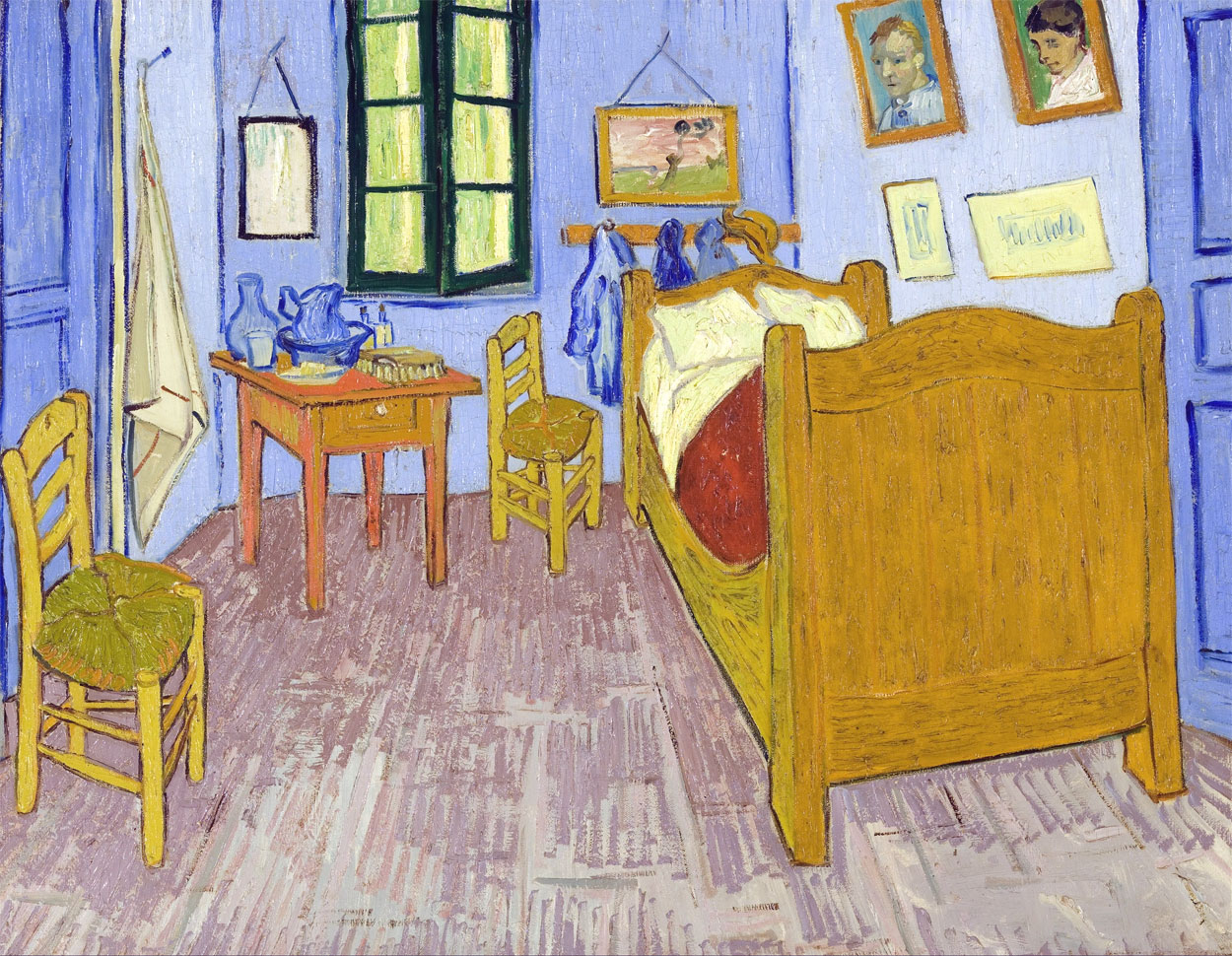 La stanza di van gogh ad arles Descrizione camera in inglese