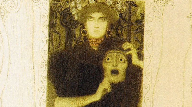 Tragedia - Gustav Klimt - detail