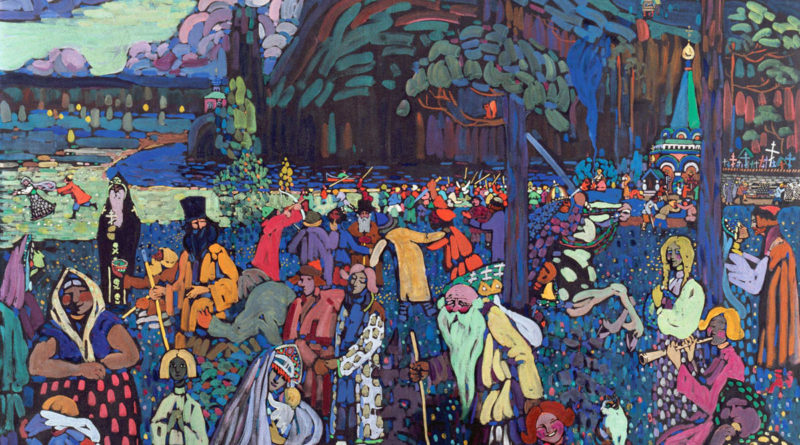 Kandinsky (1907) - Vita variopinta - Colorful life