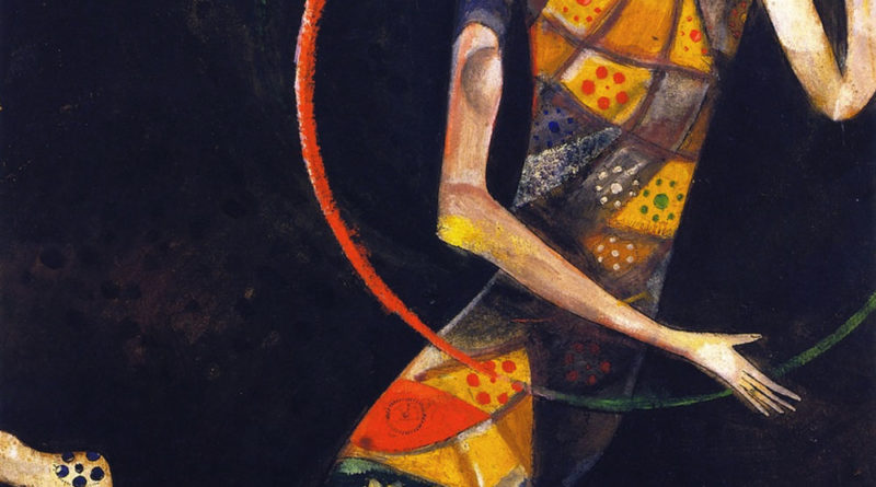 Chagall - Acrobata - Acrobat - 1914