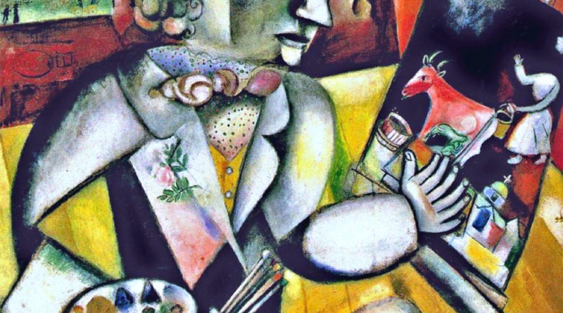 Marc Chagall: Autoritratto con sette dita (Self-Portrait with Seven Fingers)