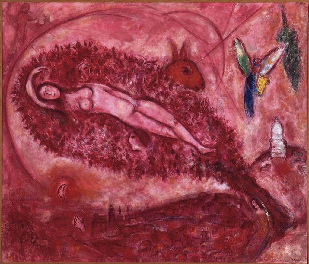 Chagall - Cantico dei Cantici II (Song of Songs II)