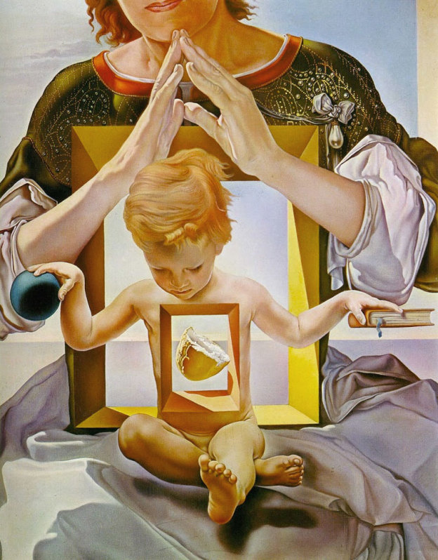 Madonna di Port Lligat 1950 (quadro di Dalì)