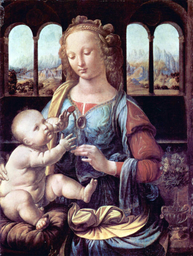 Madonna del Garofano - Leonardo - 1473