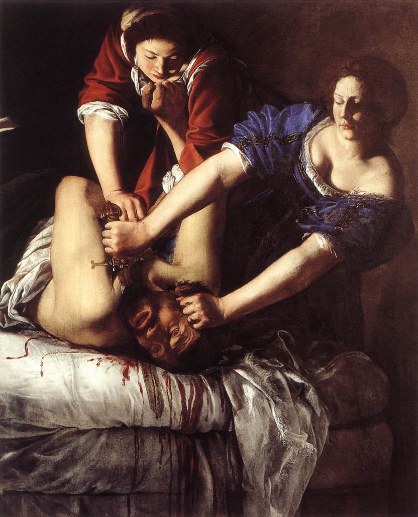 Giuditta che decapita Oloferne (1612-1613)