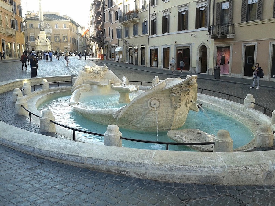 Fontana della Barcaccia - Bernini