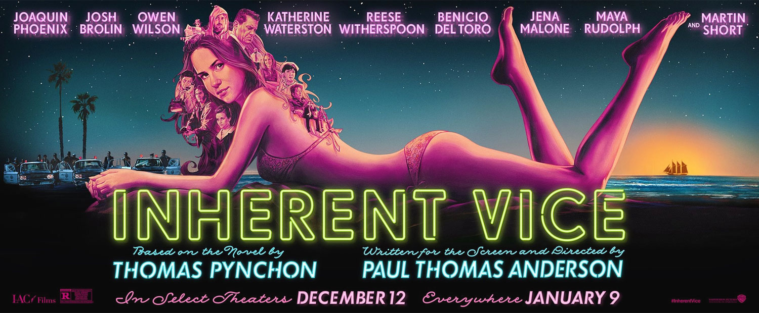 Inherent Vice - Vizio di forma - Poster - cinema