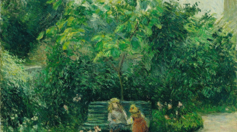 Angolo di giardino all'Hermitage - Pissarro