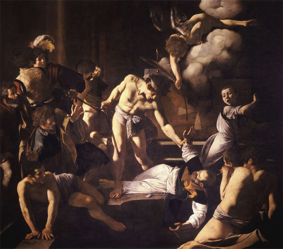 Martirio di San Matteo - opera arte - Caravaggio - analisi