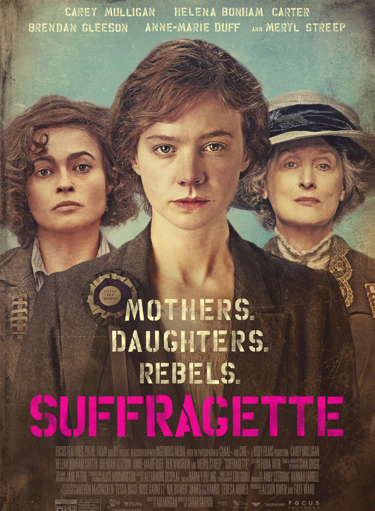 Suffragette poster e locandina