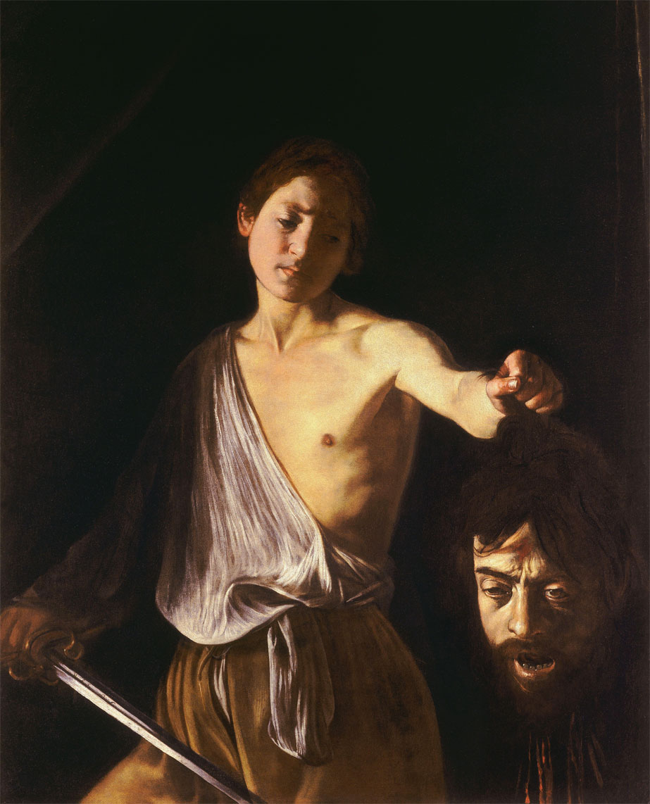 Davide con la testa di Golia - Caravaggio