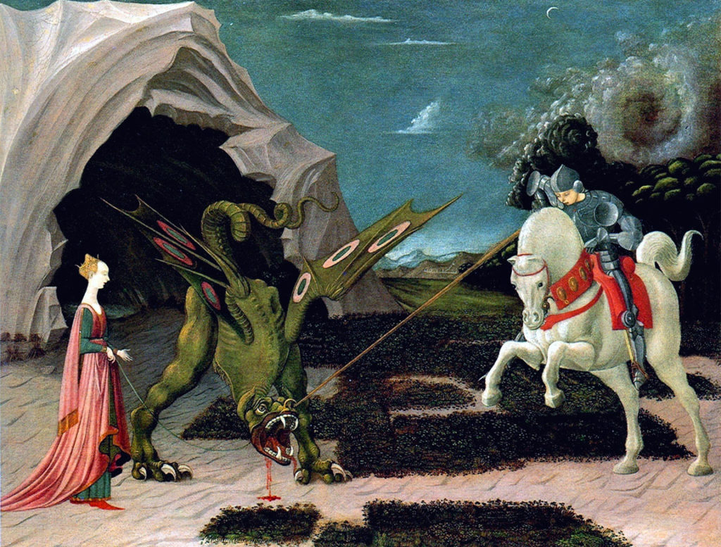 San Giorgio e il Drago - Paolo Uccello