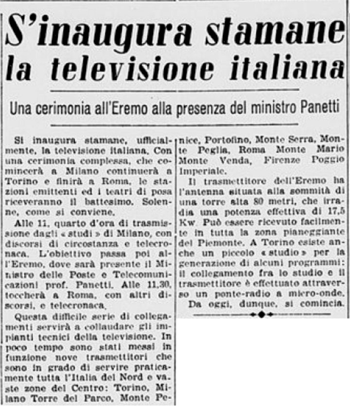 3 gennaio 1954 - La Stampa