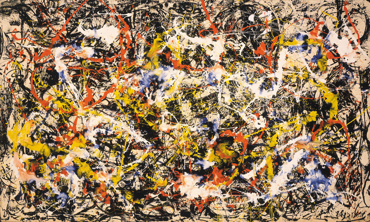 Convergence - Pollock - Convergenza - Jackson Pollock - 1952