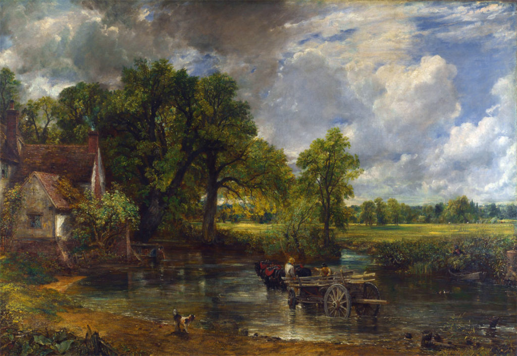 Carro da fieno, John Constable