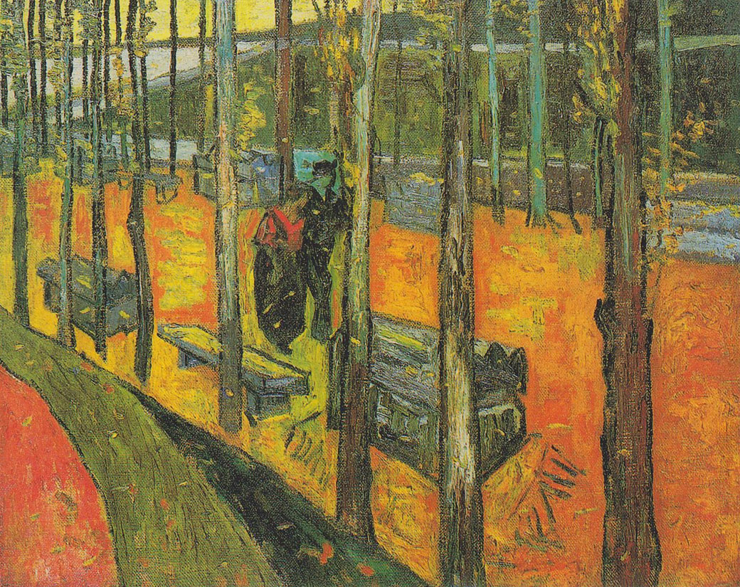 Alyscamps - Campi elisi - Van Gogh - versione 4