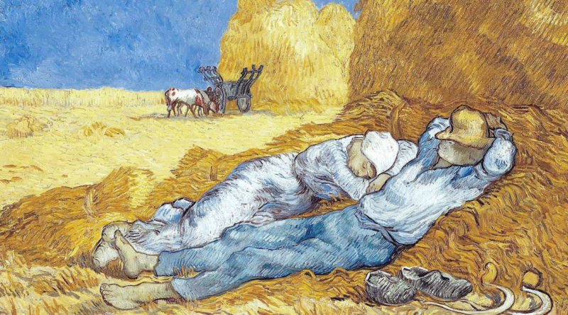 La meridiana - La siesta- Van Gogh