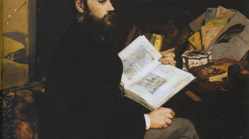 Ritratto di Emile Zola - Manet - 1868