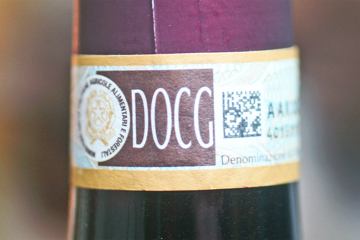 DOCG etichetta