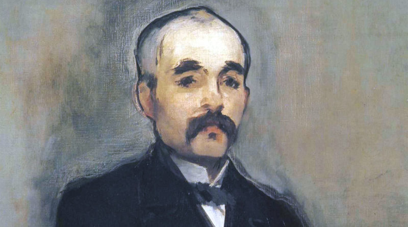 Georges Clemenceau - portrait - Manet