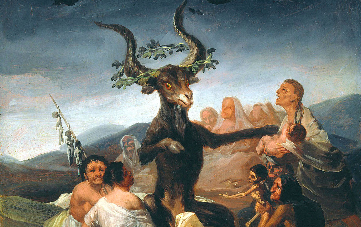 Gran caprone - Sabba - dettaglio - quadro Goya