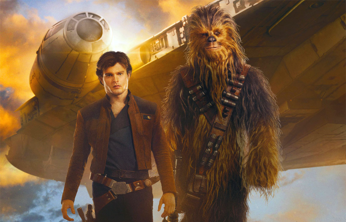 Han Solo e Chewbecca