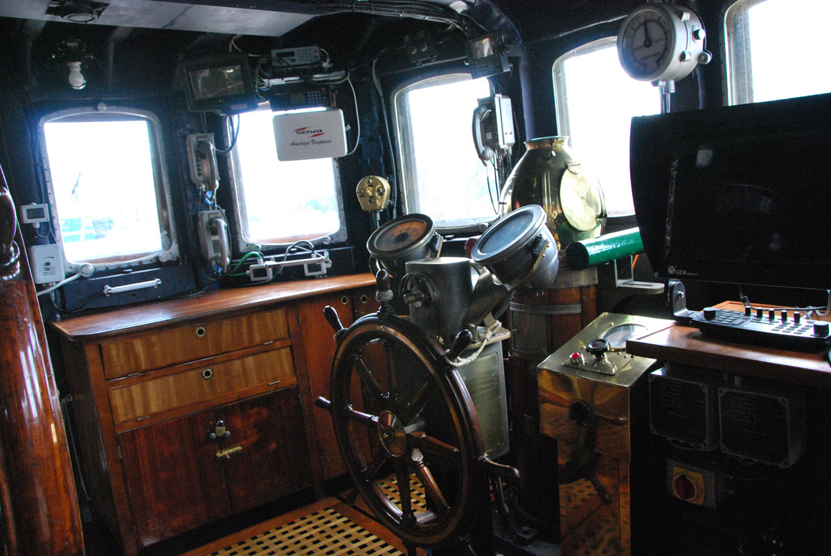 Nave Amerigo Vespucci: Una foto degli interni Nave Amerigo Vespucci: Una foto degli interni