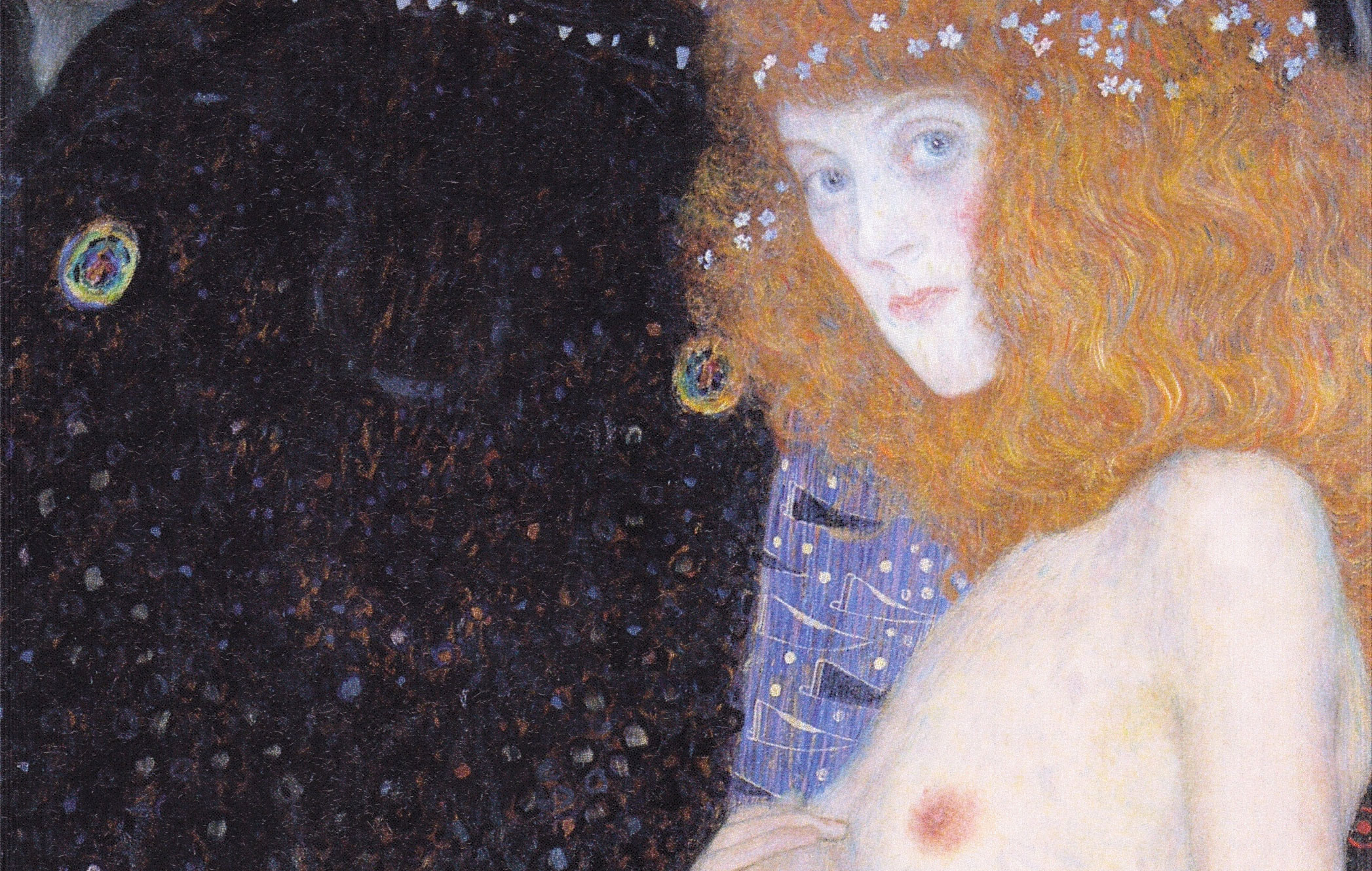 dettaglio - detail - Speranza I - Hope 1 - Gustav Klimt