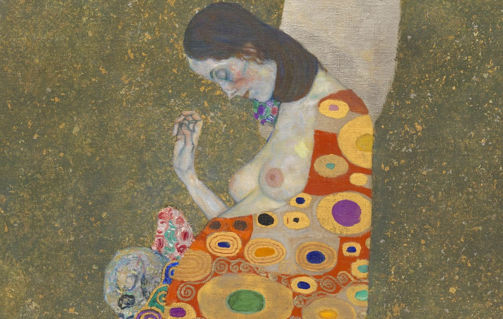 dettaglio - detail - Speranza II - Hope 2 - Gustav Klimt