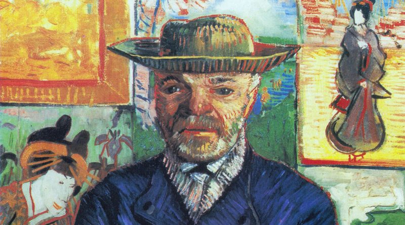 Père Tanguy, dipinto di van Gogh, dettaglio del volto di Julien Tanguy