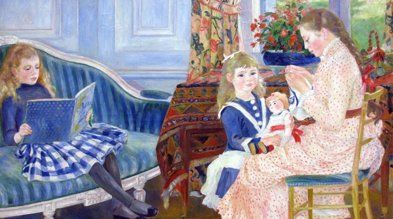 Bambini Bérard a Wargemont, Renoir