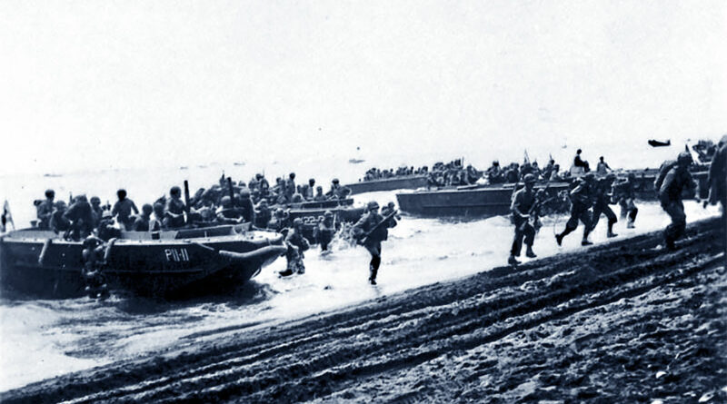 Campagna di Guadalcanal: sbarco dei Marines USA