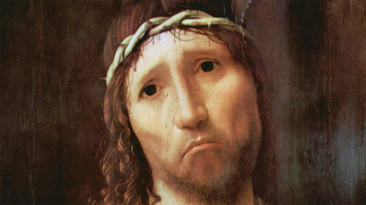 Ecce homo 1475 Antonello
