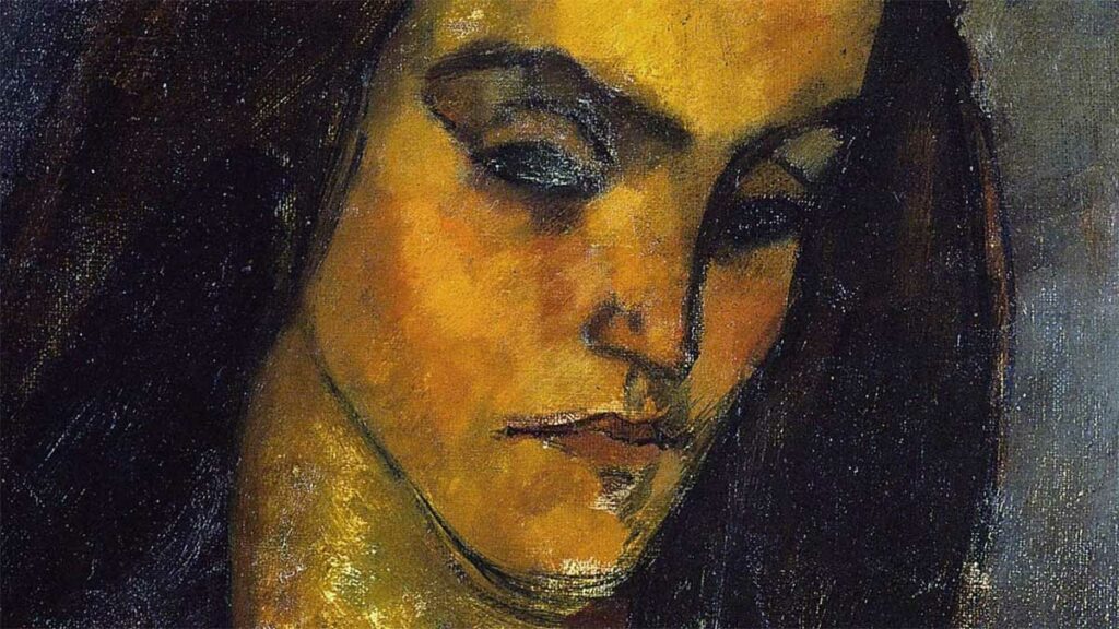 La mendicante - ritratto di Amedeo Modigliani