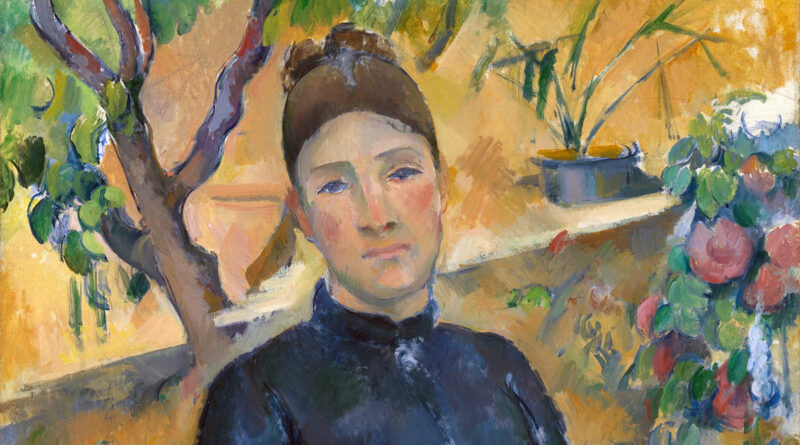 Madame Cézanne - Hortense Fiquet- in the Conservatory