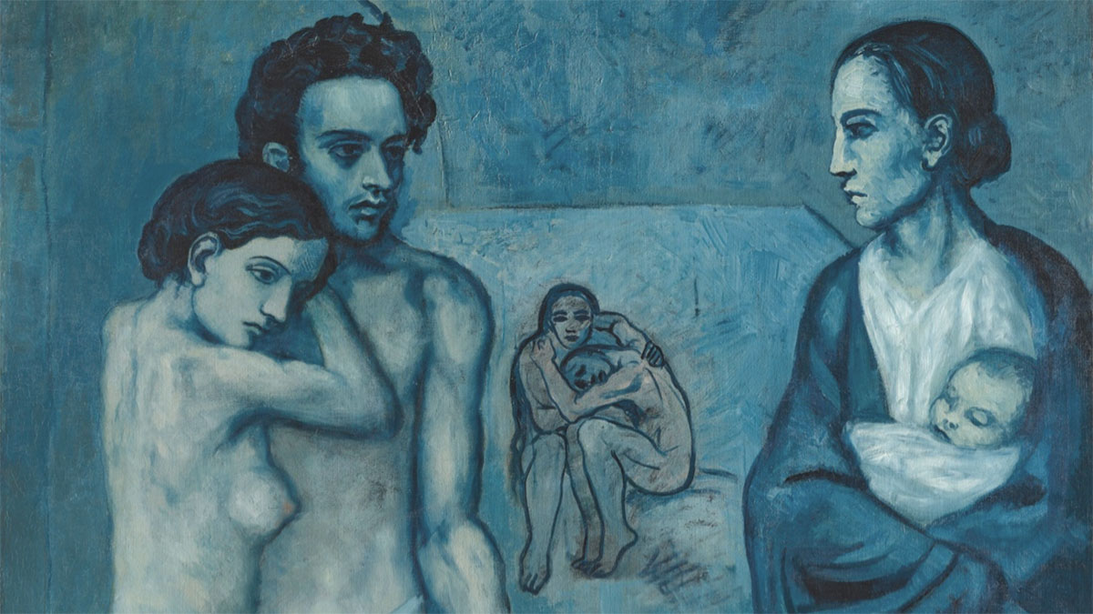 La vita La vie - Picasso - periodo blu