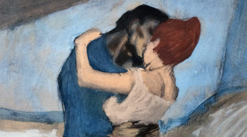 L'appuntamento o Abbraccio - Picasso - dettaglio del quadro
